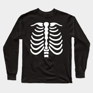 Skeleton Chest Long Sleeve T-Shirt